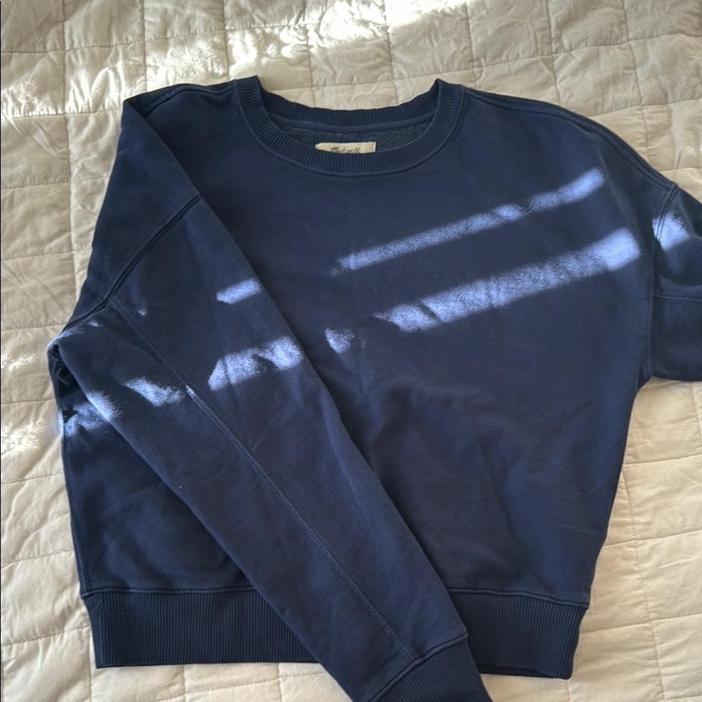 Navy Blue Sweater (runs small)